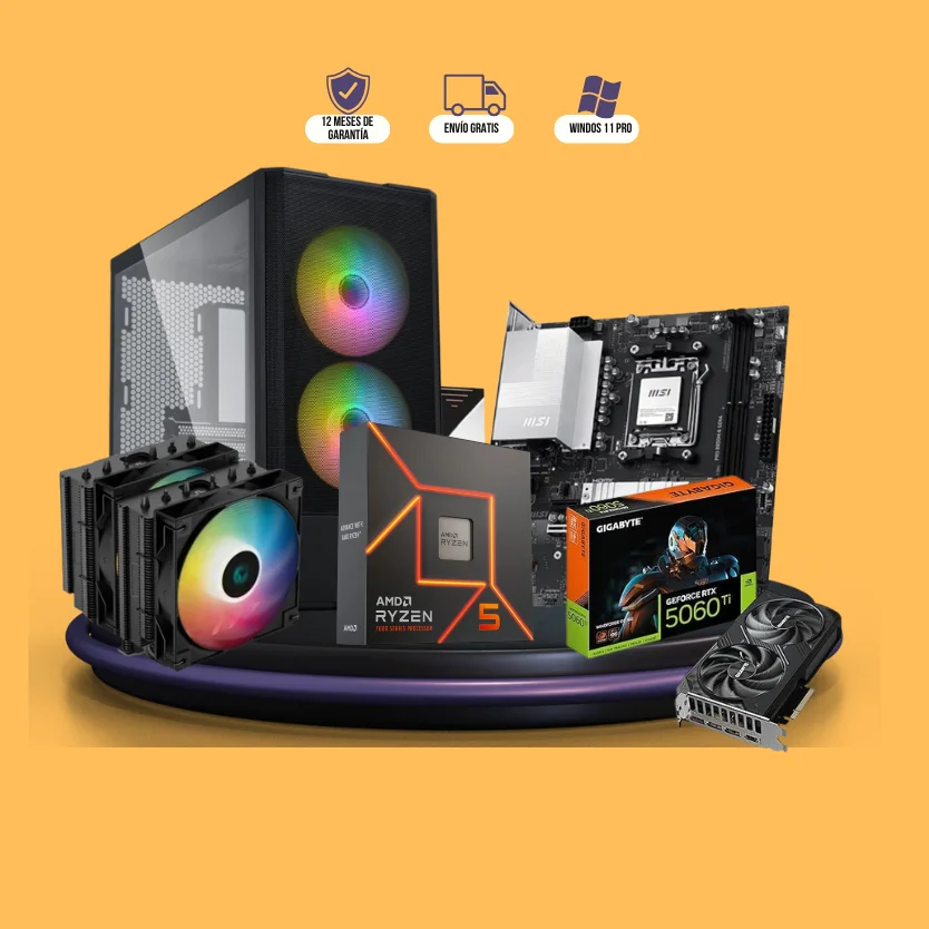 Intel i5 13500-16GB-RTX 5060ti 16GB - MicroQuetzalNacional